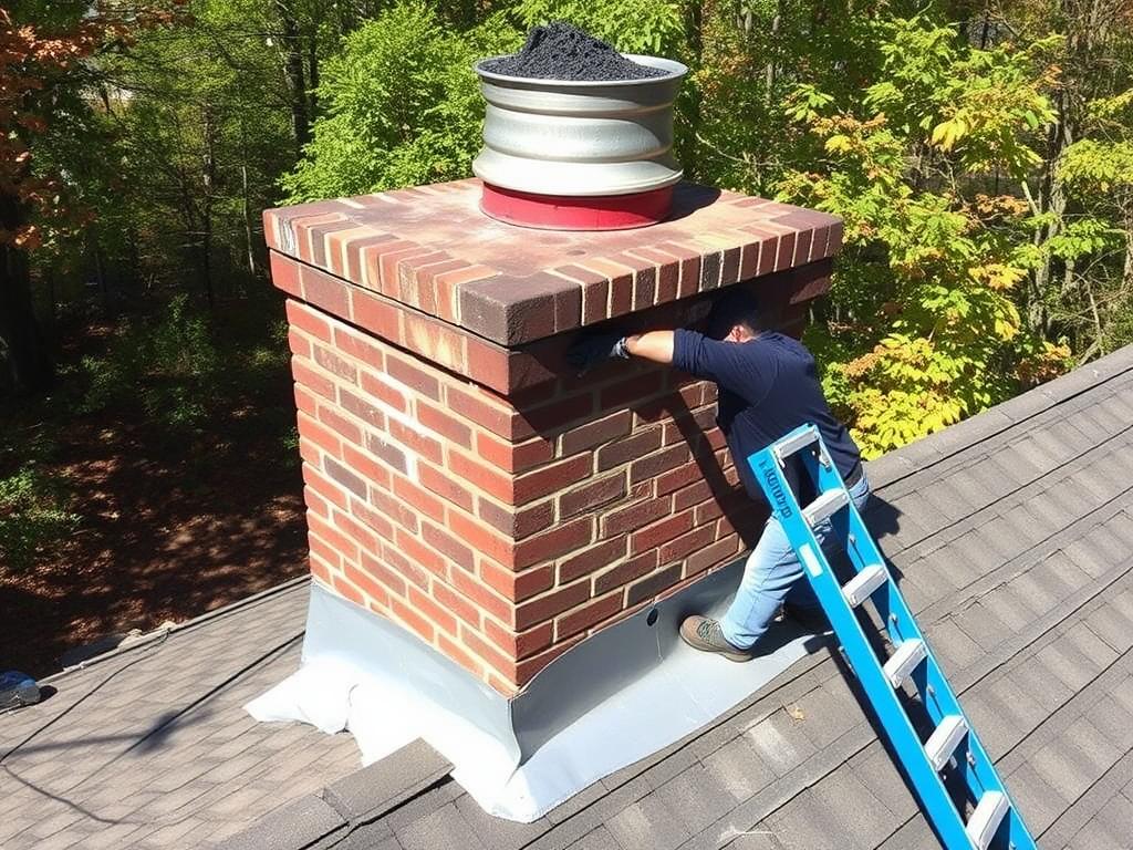 chimney installationфото